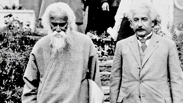 Tagore and Einstein